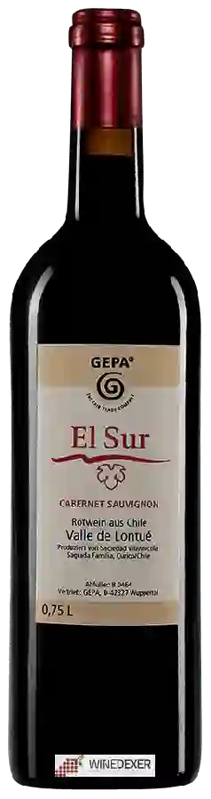 Winery El Sur - Cabernet Sauvignon Winery El Sur - Cabernet Sauvignon