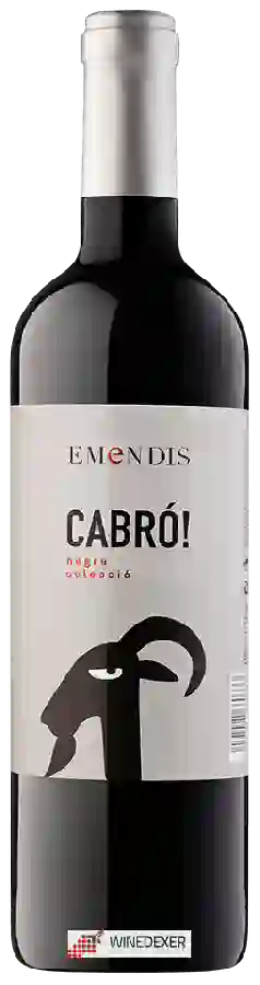 Winery Emendis - Cabró! Negre Selecció Winery Emendis - Cabró! Negre Selecció