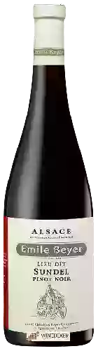 Winery Emile Beyer - Lieu dit Sundel Pinot Noir