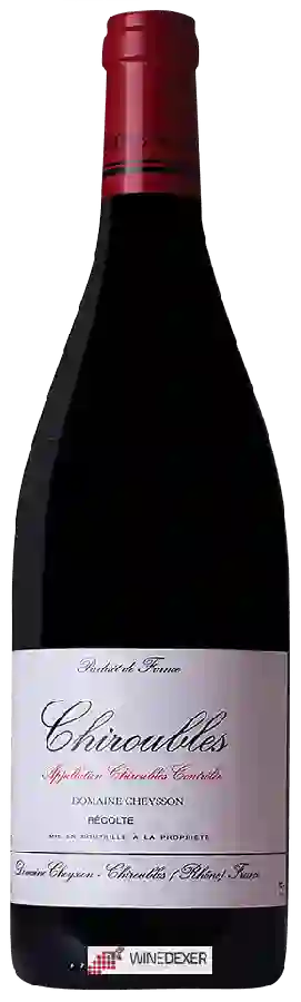 Winery Emile Cheysson - Chiroubles Winery Emile Cheysson - Chiroubles