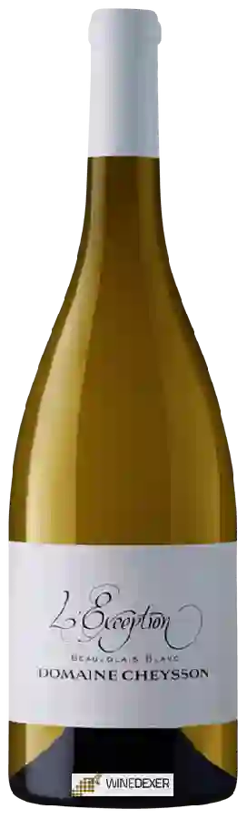 Winery Emile Cheysson - L'Exception Beaujolais Blanc