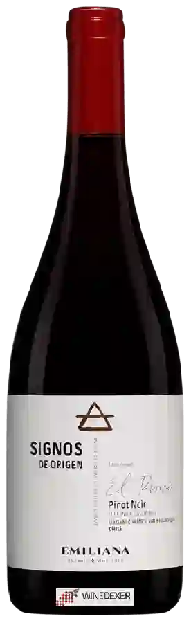 Winery Emiliana - Signos de Origen Pinot Noir Winery Emiliana - Signos de Origen Pinot Noir