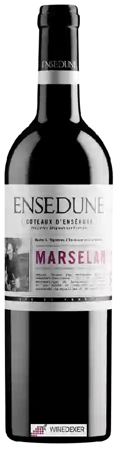 Winery Ensedune - Marselan Winery Ensedune - Marselan