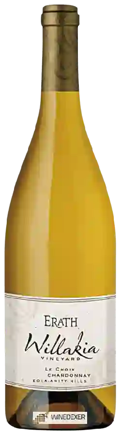 Winery Erath - Chardonnay Willakia Vineyard Le Choix Winery Erath - Chardonnay Willakia Vineyard Le Choix