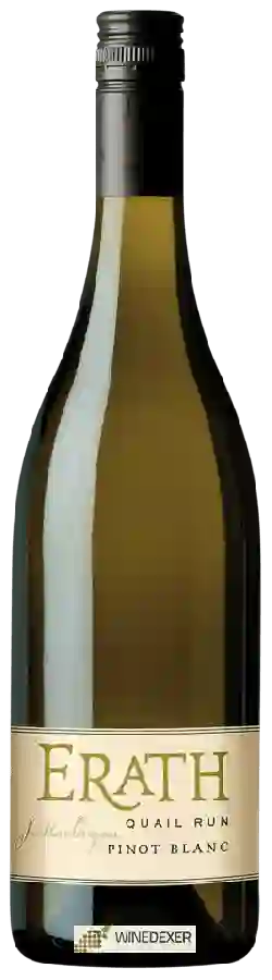 Winery Erath - Pinot Blanc Quail Run Vineyard