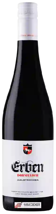 Winery Erben - Dornfelder Halbtrocken
