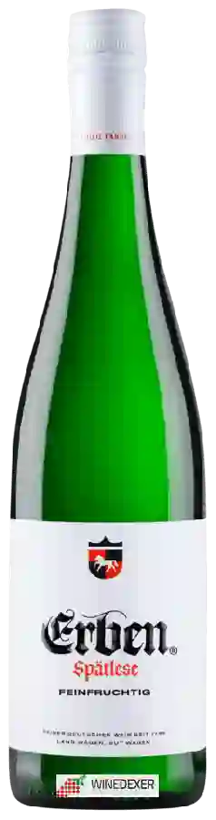 Winery Erben - Spätlese Feinfruchtig