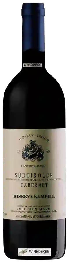 Winery Erbhof Unterganzner - Cabernet Riserva Winery Erbhof Unterganzner - Cabernet Riserva