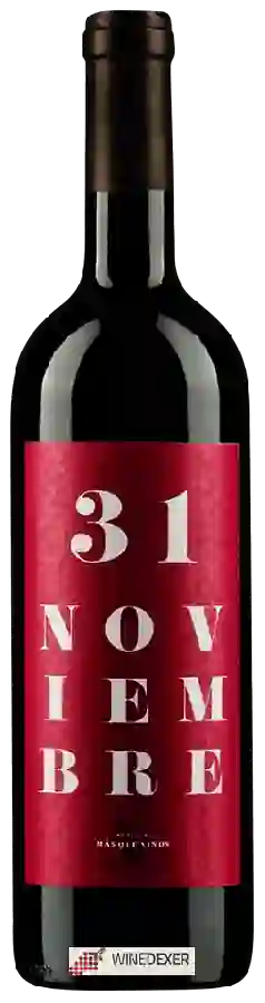 Winery Más Que Vinos - 31 Noviembre