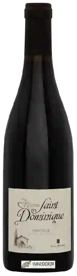 Winery Réserve Saint Dominique - Eric Bonnet - Ventoux