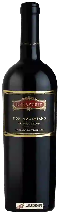 Winery Errazuriz - Don Maximiano Founder's Reserve Winery Errazuriz - Don Maximiano Founder's Reserve