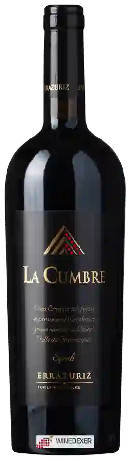 Winery Errazuriz - La Cumbre Syrah Winery Errazuriz - La Cumbre Syrah