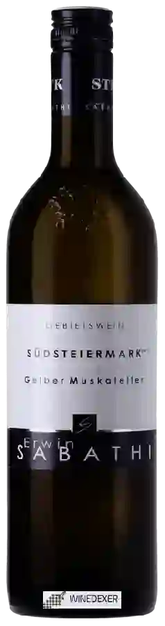 Winery Erwin Sabathi - Gebietswein Südsteiermark Gelber Muskateller Winery Erwin Sabathi - Gebietswein Südsteiermark Gelber Muskateller