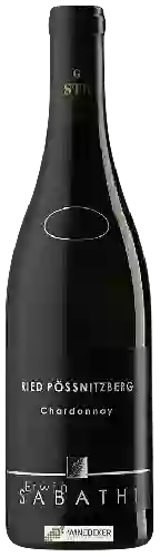 Winery Erwin Sabathi - Pössnitzberg Chardonnay