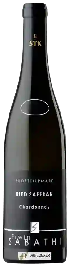 Winery Erwin Sabathi - Ried Saffran Chardonnay