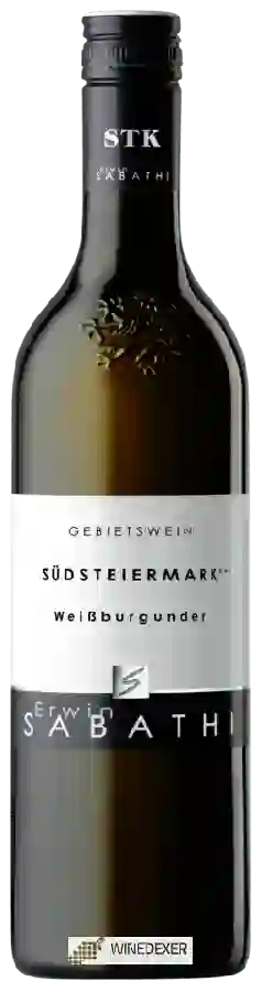 Winery Erwin Sabathi - Weissburgunder