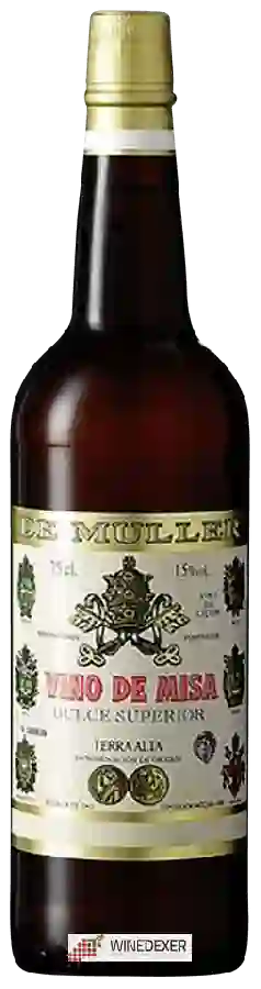 Winery De Muller - Misa Dulce Superior Winery De Muller - Misa Dulce Superior