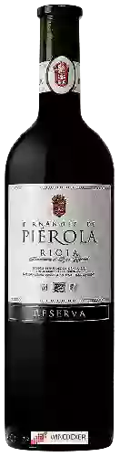 Winery Fernández de Piérola - Reserva