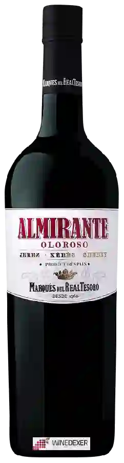 Winery Marqués del Real Tesoro - Almirante Oloroso Winery Marqués del Real Tesoro - Almirante Oloroso