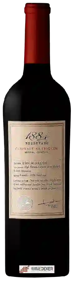 Winery Escorihuela Gascón - 1884 Reservado Cabernet Sauvignon