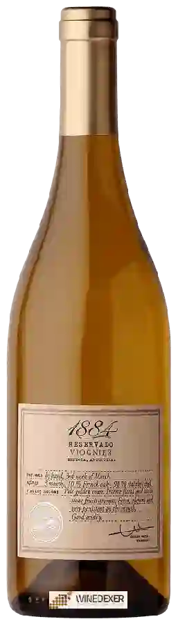 Winery Escorihuela Gascón - 1884 Reservado Viognier