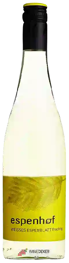 Winery Espenhof - Weisses Espenblatt Fruchtig Winery Espenhof - Weisses Espenblatt Fruchtig