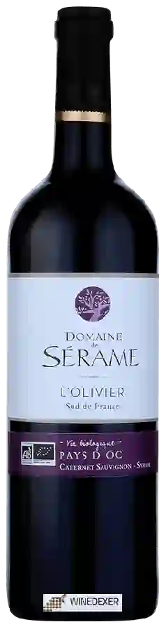 Chateau de Sérame - L'Olivier Syrah - Cabernet Sauvignon
