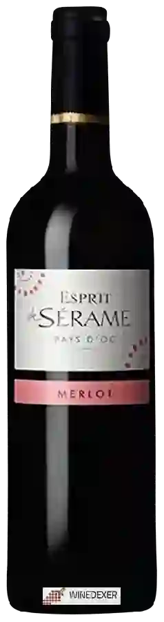 Chateau de Sérame - Esprit de Sérame Merlot Chateau de Sérame - Esprit de Sérame Merlot
