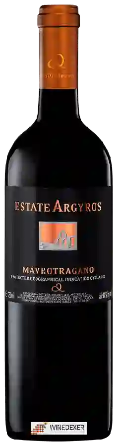 Winery Argyros - Mavrotragano Winery Argyros - Mavrotragano