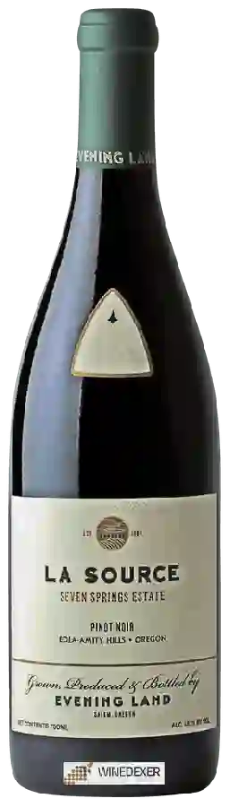 Winery Evening Land - La Source Seven Springs Vineyard Pinot Noir Winery Evening Land - La Source Seven Springs Vineyard Pinot Noir