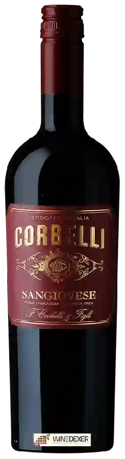 Winery F. Corbelli - Sangiovese Winery F. Corbelli - Sangiovese