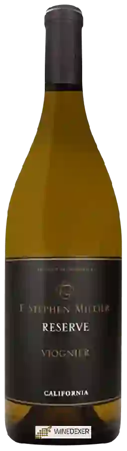 Winery F. Stephen Millier - Black Label Reserve Viognier