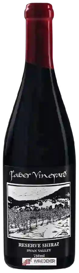 Winery Faber Vineyard - Reserve Shiraz