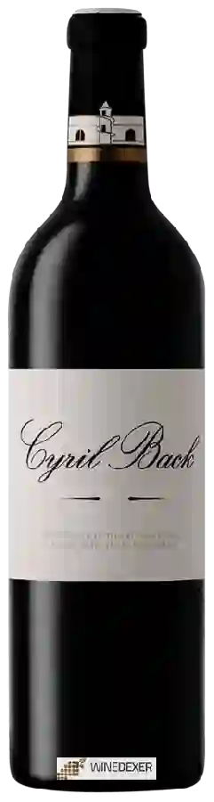 Winery Fairview - Cyril Back Winery Fairview - Cyril Back