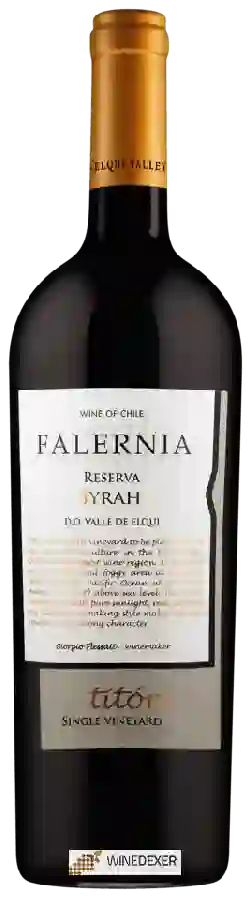 Winery Falernia - Titón Single Vineyard Reserva Syrah