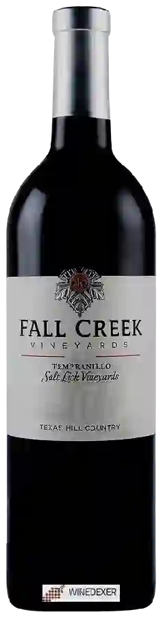 Winery Fall Creek - Salt Lick Vineyards Tempranillo Winery Fall Creek - Salt Lick Vineyards Tempranillo