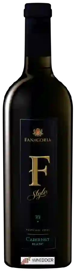 Winery Fanagoria (Фанагория) - F-Style Каберне по-белому полусухое (F-Style Cabernet White Medium Dry)