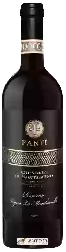 Winery Fanti - Riserva Vigna le Macchiarelle Brunello di Montalcino