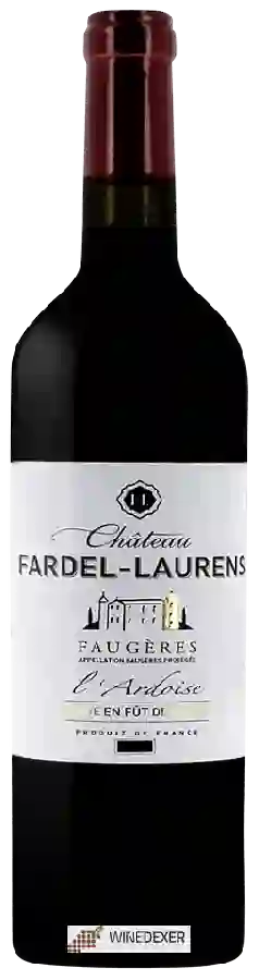 Château Fardel-Laurens - Cuvée Ardoise Faugères Château Fardel-Laurens - Cuvée Ardoise Faugères