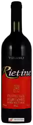 Winery Fattoria di Rietine - Tiziano