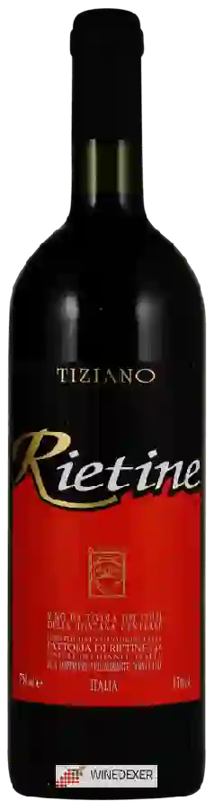 Winery Fattoria di Rietine - Tiziano Winery Fattoria di Rietine - Tiziano