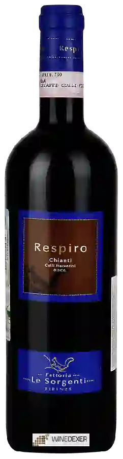 Winery Le Sorgenti - Respiro Chianti Colli Fiorentini Winery Le Sorgenti - Respiro Chianti Colli Fiorentini