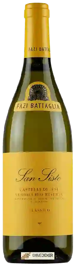 Winery Fazi Battaglia - San Sisto Verdicchio Castelli di Jesi Classico Riserva Winery Fazi Battaglia - San Sisto Verdicchio Castelli di Jesi Classico Riserva