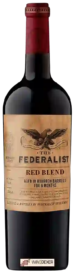 Winery The Federalist - Bourbon Barrels Aged Red blend Winery The Federalist - Bourbon Barrels Aged Red blend
