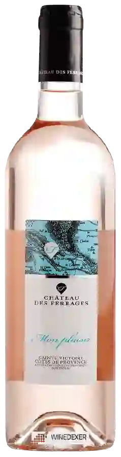 Château des Ferrages - Mon Plaisir Côtes de Provence Rosé Château des Ferrages - Mon Plaisir Côtes de Provence Rosé