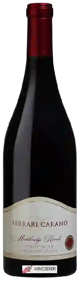 Winery Ferrari Carano - Middleridge Ranch Pinot Noir Winery Ferrari Carano - Middleridge Ranch Pinot Noir