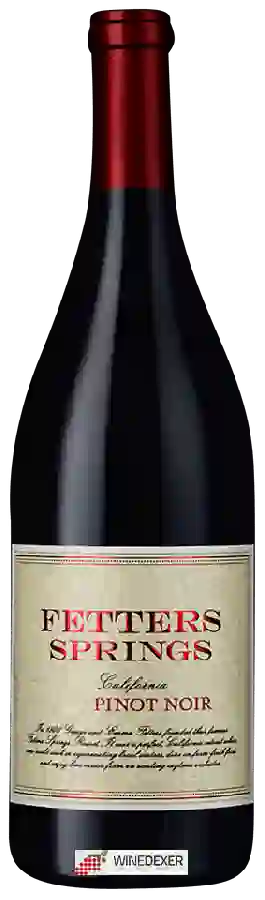 Winery Fetters Springs - Pinot Noir