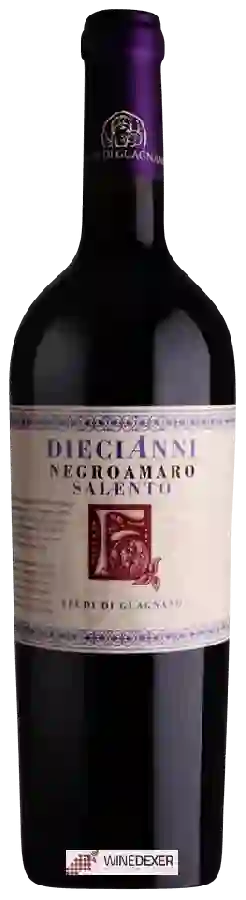 Winery Feudi di Guagnano - Diecianni Negroamaro Winery Feudi di Guagnano - Diecianni Negroamaro