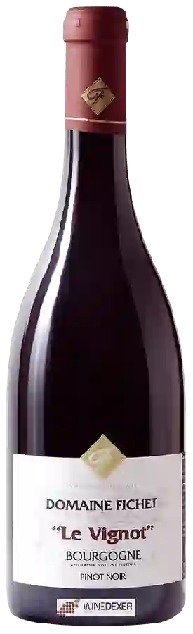 Domaine Fichet - Le Vignot Bourgogne Pinot Noir Domaine Fichet - Le Vignot Bourgogne Pinot Noir