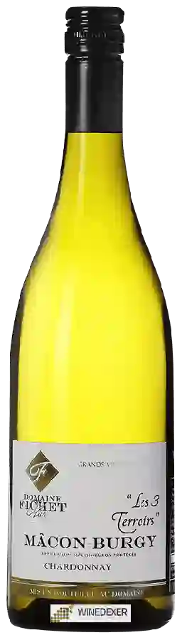 Domaine Fichet - Les 3 Terroirs Chardonnay Mâcon-Burgy
